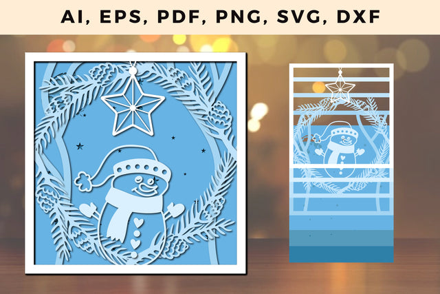 layer CHRISTMAS ORNAMENTS Craft File svg, Multilayer Laser Cut Files, SVG, 3D Designs SVG MD JOYNAL ABDIN 