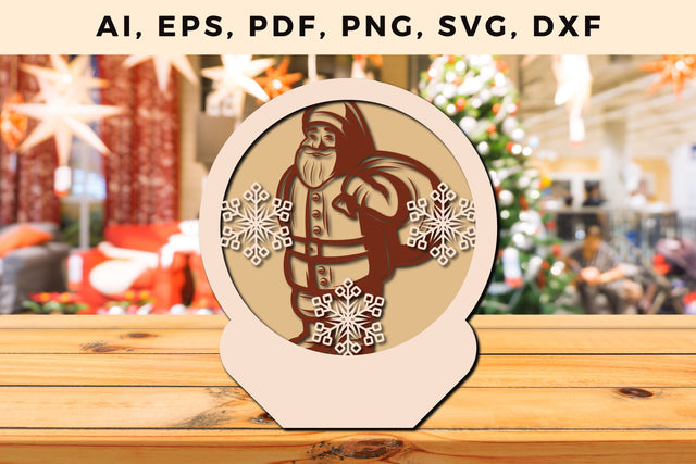layer CHRISTMAS ORNAMENTS Craft File svg, Multilayer Laser Cut Files, SVG, 3D Designs SVG MD JOYNAL ABDIN 