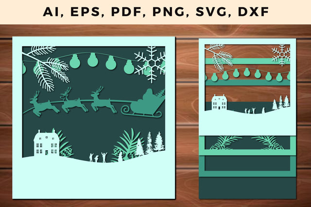 layer CHRISTMAS ORNAMENTS Craft File svg, Multilayer Laser Cut Files, SVG, 3D Designs SVG MD JOYNAL ABDIN 