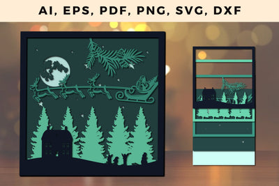 layer CHRISTMAS ORNAMENTS Craft File svg, Multilayer Laser Cut Files, SVG, 3D Designs SVG MD JOYNAL ABDIN 