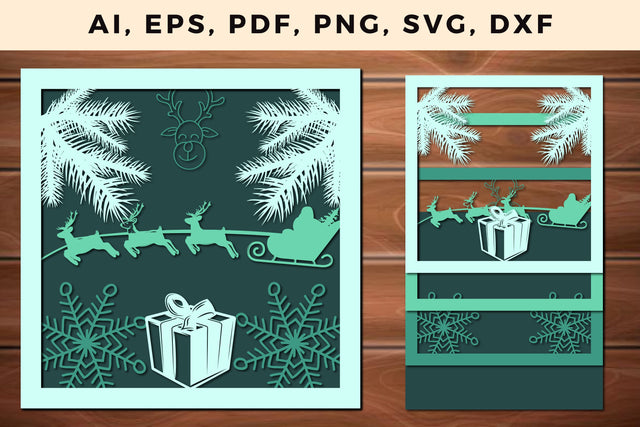 layer CHRISTMAS ORNAMENTS Craft File svg, Multilayer Laser Cut Files, SVG, 3D Designs SVG MD JOYNAL ABDIN 