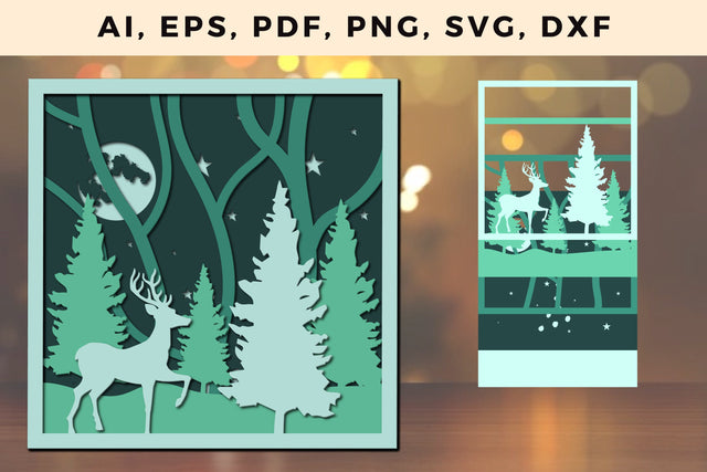 layer CHRISTMAS ORNAMENTS Craft File svg, Multilayer Laser Cut Files, SVG, 3D Designs SVG MD JOYNAL ABDIN 