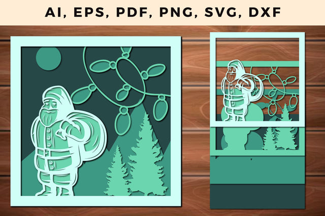 layer CHRISTMAS ORNAMENTS Craft File svg, Multilayer Laser Cut Files, SVG, 3D Designs SVG MD JOYNAL ABDIN 