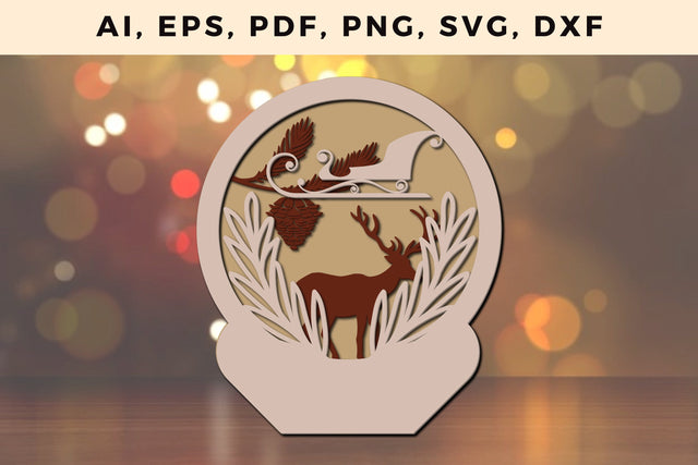 layer CHRISTMAS ORNAMENTS Craft File svg SVG MD JOYNAL ABDIN 