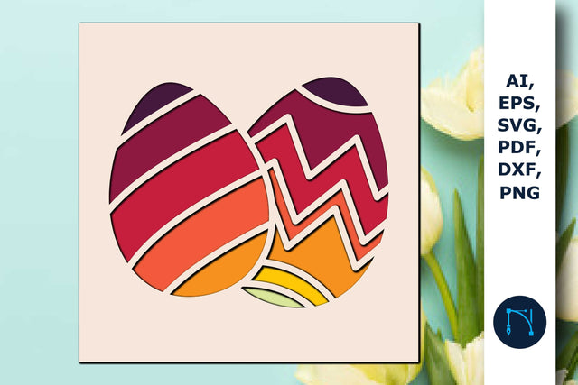 Layer Easter day Shadow Box SVG cut file SVG MD JOYNAL ABDIN 