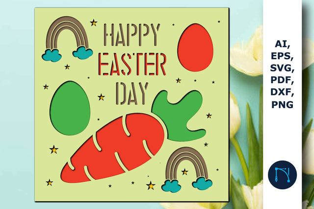 Layer Easter day Shadow Box SVG cut file SVG MD JOYNAL ABDIN 