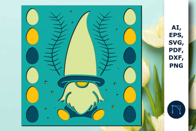 Layer Easter day Shadow Box SVG cut file SVG MD JOYNAL ABDIN 