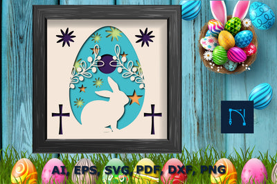 layer Easter Day Shadow / light Box SVG SVG MD JOYNAL ABDIN 