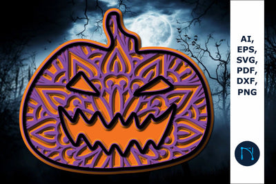 layer Halloween svg cut file for decor SVG MD JOYNAL ABDIN 
