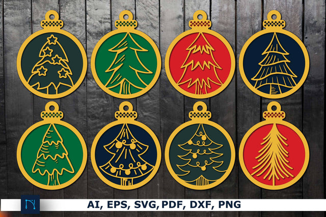 Layer Paper Christmas Balls SVG Bundle SVG MD JOYNAL ABDIN 