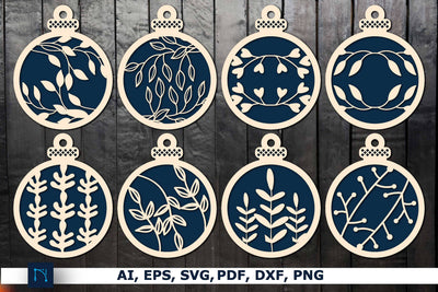 Layer Paper Christmas Balls SVG Bundle SVG MD JOYNAL ABDIN 