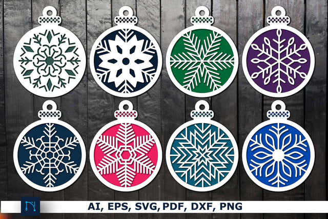 Layer Paper Christmas Balls SVG Bundle SVG MD JOYNAL ABDIN 