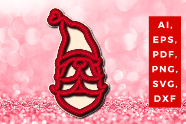 layer Valentines Day Gnomes SVG cut file SVG MD JOYNAL ABDIN 