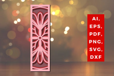 Layered Alphabet I Letter 3D Mandala Svg SVG MD JOYNAL ABDIN 