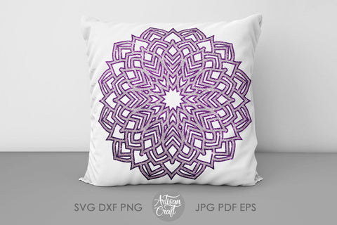 Layered mandala SVG, 3d mandala SVG SVG Artisan Craft SVG 