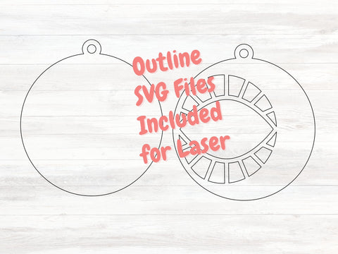 Layered Moon Earrings SVG Cut File, Laser Earring Cut File for Glowforge, Digital Download Commercial Use SVG Apple Grove Designs 