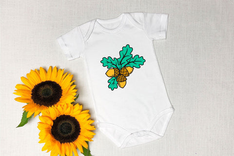 Layered SVG Acorn, Fall SVG, Oak Leaves SVG Vinyl Design. SVG Elinorka 