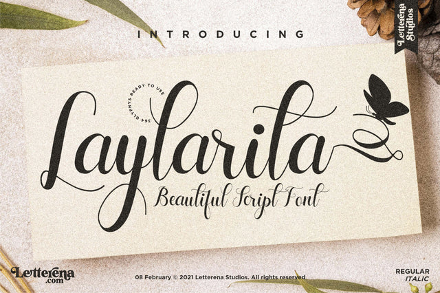 Laylarita Font Letterena Studios 