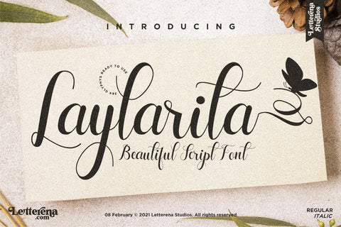 Laylarita Font Letterena Studios 