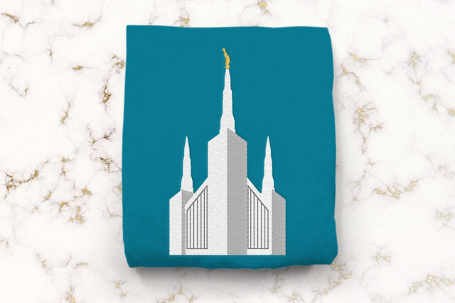 LDS Portland Oregon Temple Embroidery Embroidery/Applique DESIGNS Risa Rocks It 