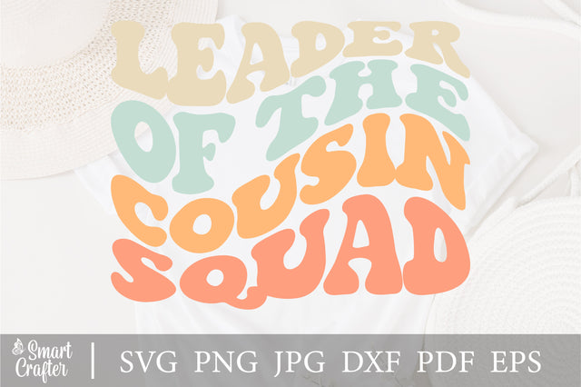 Leader Of The Cousin Squad svg, Cousin Crew svg, Cousin svg, Cousin Birthday Gift svg SVG Fauz 
