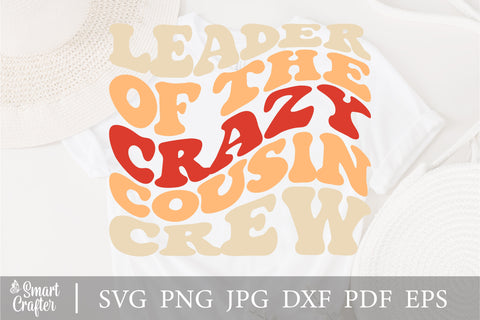 Leader Of The crazy Cousin svg, Cousin Crew Matching Family svg, Cousin Shirt New To The Cousin Crew svg, Family Cousin Gifts svg SVG Fauz 
