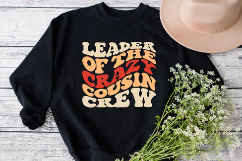 Leader Of The crazy Cousin svg, Cousin Crew Matching Family svg, Cousin Shirt New To The Cousin Crew svg, Family Cousin Gifts svg SVG Fauz 