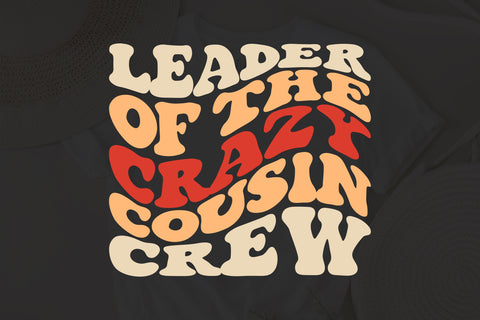 Leader Of The crazy Cousin svg, Cousin Crew Matching Family svg, Cousin Shirt New To The Cousin Crew svg, Family Cousin Gifts svg SVG Fauz 