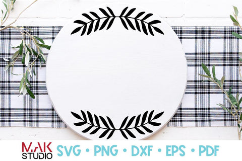 Leaf dividers svg Leaves divider bundle Decorative dividers dxf Border svg SVG MAKStudion 