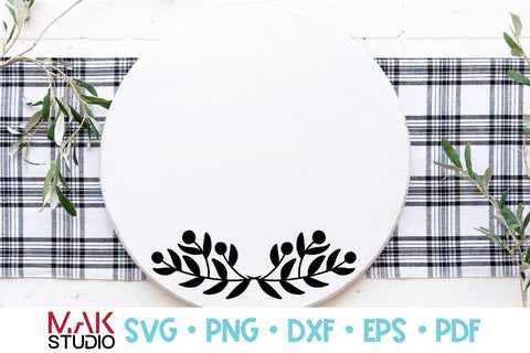 Leaf dividers svg Leaves divider bundle Decorative dividers dxf Border svg SVG MAKStudion 