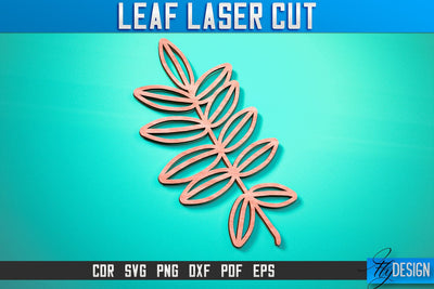 Leaf Laser Cut | Laser Cut SVG SVG Fly Design 