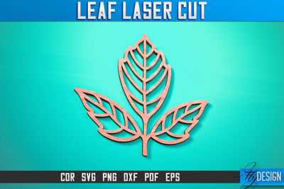 Leaf Laser Cut | Laser Cut SVG SVG Fly Design 