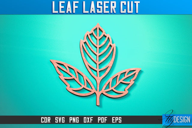 Leaf Laser Cut | Laser Cut SVG SVG Fly Design 