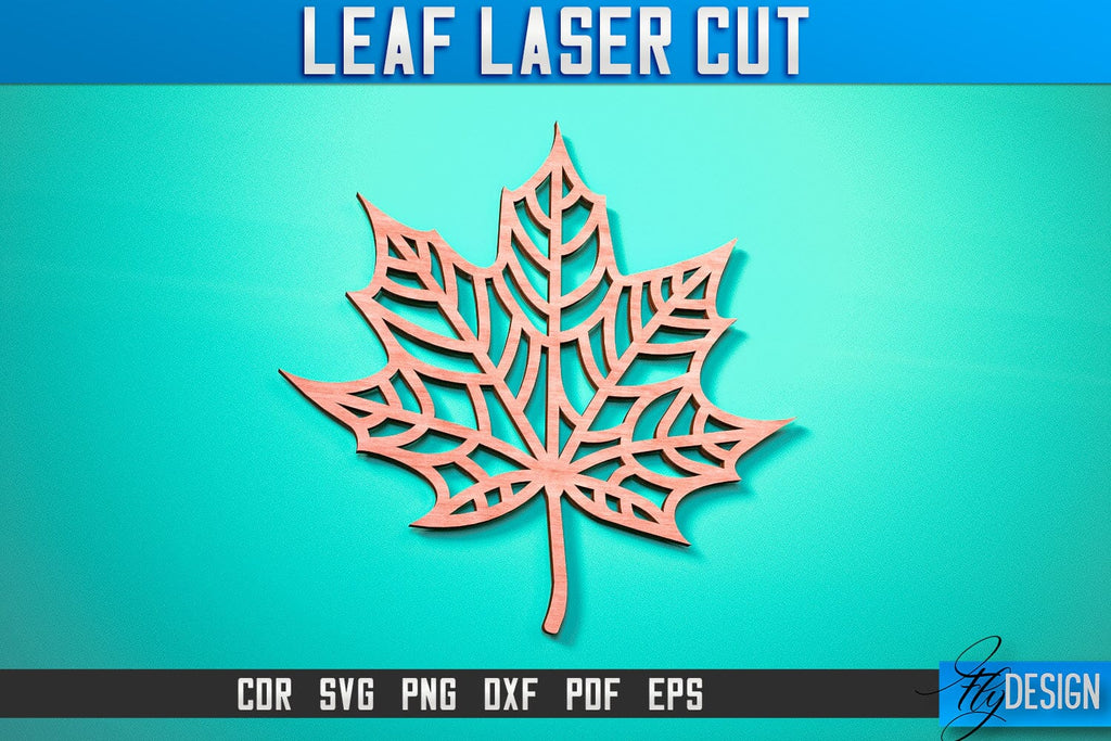 Leaf Laser Cut | Laser Cut SVG - So Fontsy