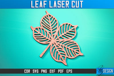 Leaf Laser Cut | Laser Cut SVG SVG Fly Design 