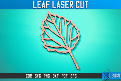 Leaf Laser Cut | Laser Cut SVG SVG Fly Design 