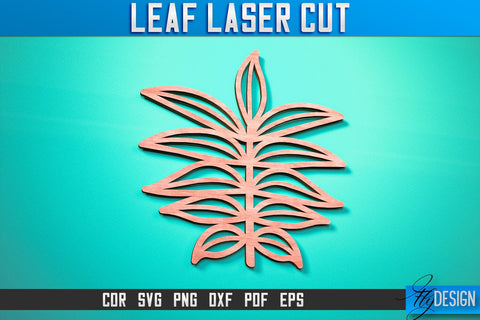 Leaf Laser Cut | Laser Cut SVG SVG Fly Design 