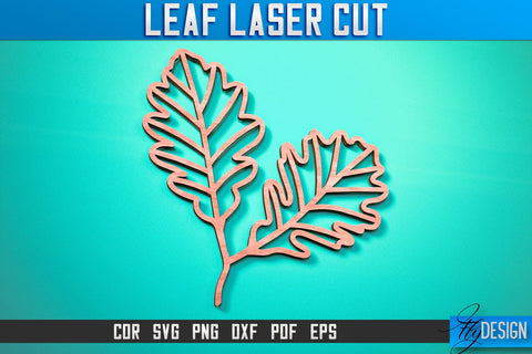 Leaf Laser Cut | Laser Cut SVG SVG Fly Design 