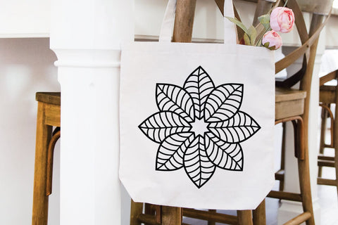 Leaf Mandala SVG Cut File SVG zoellartz 