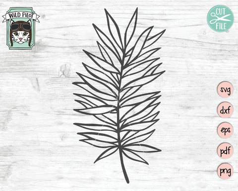 Leaf Set SVG Cut File SVG Wild Pilot 