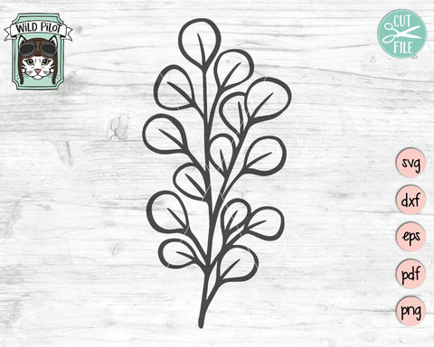 Leaf Set SVG Cut File SVG Wild Pilot 