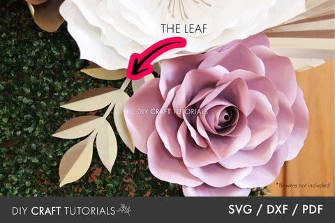 Leaf SVG Template - 7 SVG DIY Craft Tutorials 