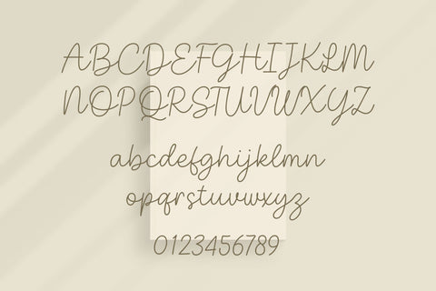 Leafery - a Single Line Font Font nhfonts 