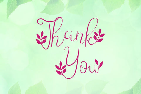 Leafing - Calligraphy Font Font Illushvara Design 