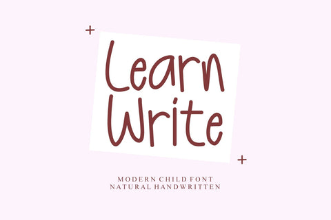 Learn Write Font Afandi Studio 