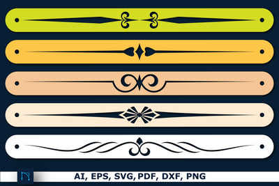 Leather Bracelet Template bundle SVG SVG MD JOYNAL ABDIN 