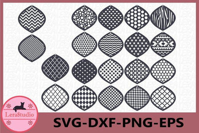 Leather Earrings Svg SVG Lerastudio 