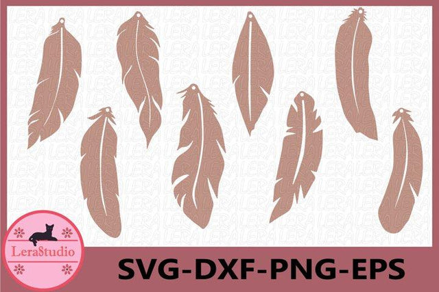 Leather Earrings Svg SVG Lerastudio 