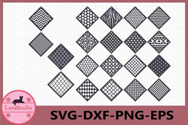 Leather Earrings Svg SVG Lerastudio 