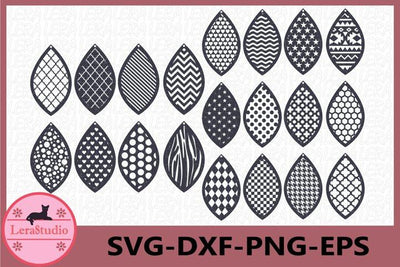 Leather Earrings Svg SVG Lerastudio 